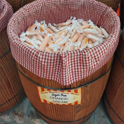 Sugar Free Orange Cream Taffy